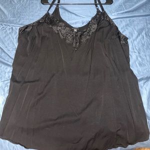 Torrid Black cami size 5